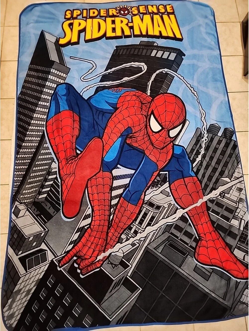 Marvel Spiderman Twin Size Blanket 59